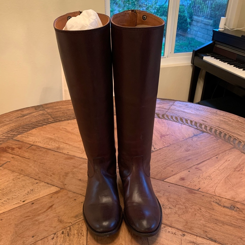 Frye’s Melissa Riding Boots - Picture 2 of 8